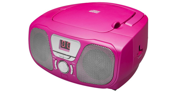 heerser Dekbed Wasserette Bigben Portable Radio/CD Player Pink - Coolblue - Before 23:59, delivered  tomorrow