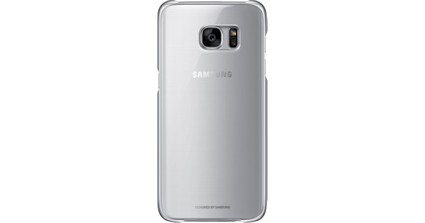 lippen bijvoorbeeld excuus Samsung Galaxy S7 Edge Clear Cover Zilver - Coolblue - Voor 23.59u, morgen  in huis
