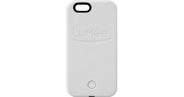 Lichtgevend iPhone 6 Hoesje Wit - Coolblue - Voor 23.59u, in huis