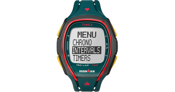Timex Ironman Sleek 150 Color Block Everglade Coolblue Voor 23.59u morgen in huis