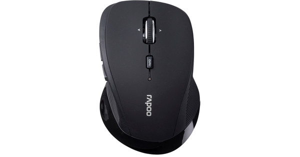 Rapoo 3900P Draadloze Laser Muis Zwart - Coolblue - Voor 23.59u, morgen ...