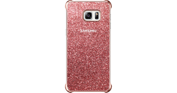 Samsung Galaxy S6 Plus Glitter Cover Roze - Coolblue Voor 23.59u, morgen in huis
