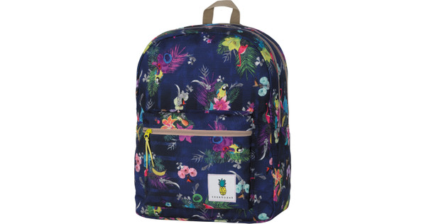 100% Sugar Sweet Double Backpack Blue Tropical - Coolblue - Voor 23.59u ...