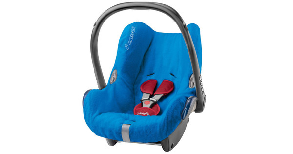 Blausberg Baby Fodera Maxi-Cosi Cabriofix - Terry Bianco 100% Cotone, Lavabile