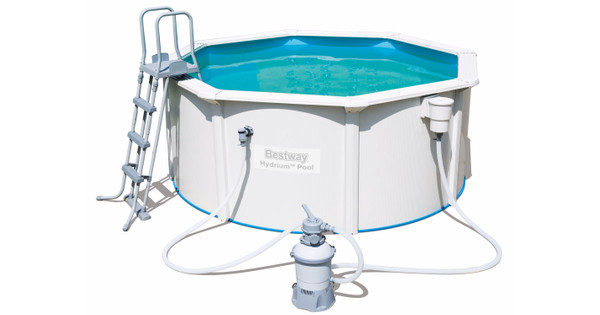 Bestway Hydrium Pool Set 300 X 1 Cm Met Zandfilterpomp Coolblue Voor 23 59u Morgen In Huis