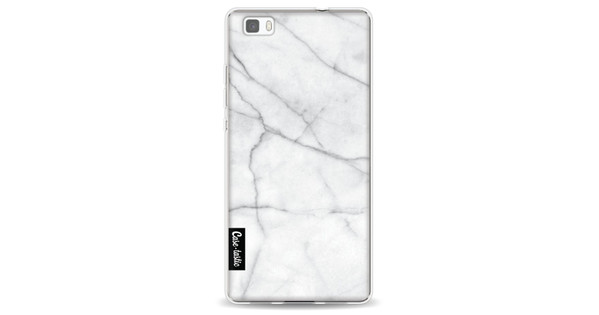 compenseren Gentleman vriendelijk rand Casetastic Softcover Huawei P8 Lite White Marble - Coolblue - Before 23:59,  delivered tomorrow