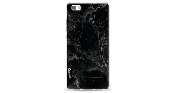 Gek Schilderen Markeer Casetastic Softcover Huawei P8 Lite Black Marble - Coolblue - Voor 23.59u,  morgen in huis