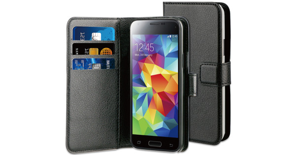 Schilderen Onenigheid maak het plat BeHello Wallet Case Samsung Galaxy S5 Mini Zwart - Coolblue - Voor 23.59u,  morgen in huis