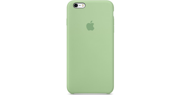 onkruid Immoraliteit verkiezen Apple iPhone 6 Plus/6s Plus Silicone Case Mint Groen - Coolblue - Voor  23.59u, morgen in huis