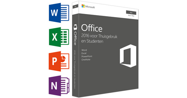 Microsoft Office Mac Home and Student NL - Coolblue - Before 23:59,  delivered tomorrow