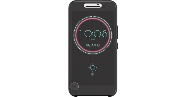 Vlak Minst eten HTC 10 Ice View Case IV zwart - Coolblue - Voor 23.59u, morgen in huis