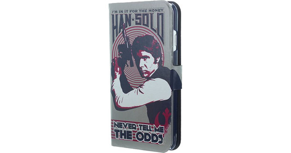 Strak Verenigde Staten van Amerika Vervolgen Disney Star Wars Han Solo Book Case iPhone 6/6s - Coolblue - Voor 23.59u,  morgen in huis