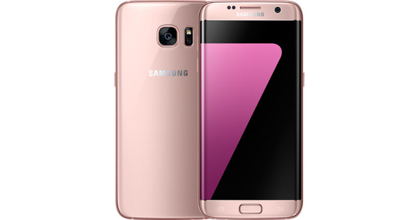 Aanpassen kruising fiets Samsung Galaxy S7 Edge Roze - Coolblue - Voor 23.59u, morgen in huis