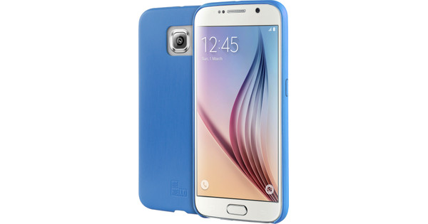 BeHello Thin Back Galaxy S6 Blauw - - Voor 23.59u, in huis