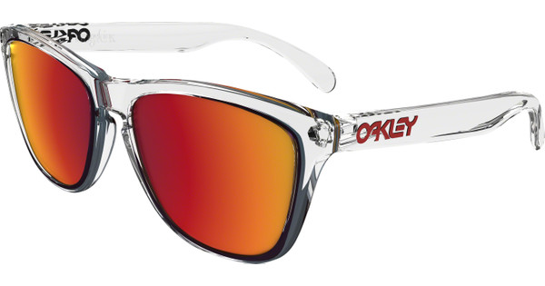 Oakley Frogskins Polished Clear/Torch Iridium