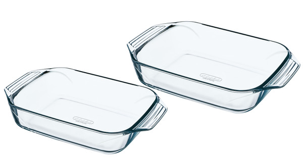 Pyrex Optimum Ovenschalenset (2-delig) - Coolblue - Voor 23.59u, morgen ...