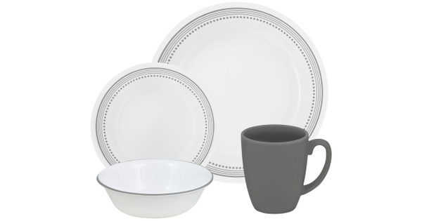 Corelle Mystic Gray Serviesset 16-delig