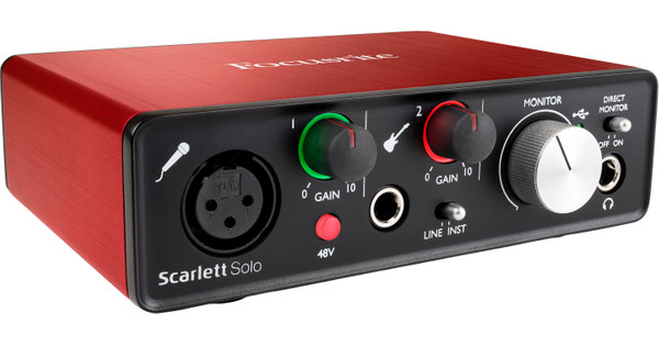 Focusrite Scarlett Solo 2nd Gen Usb