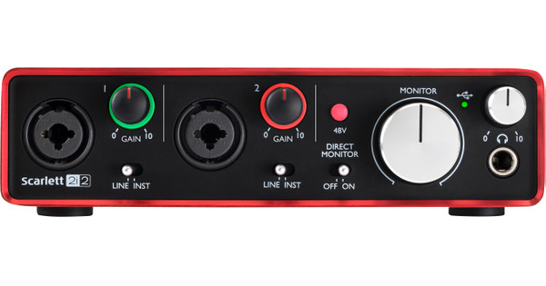 Focusrite Scarlett 2i2 2nd Gen Usb