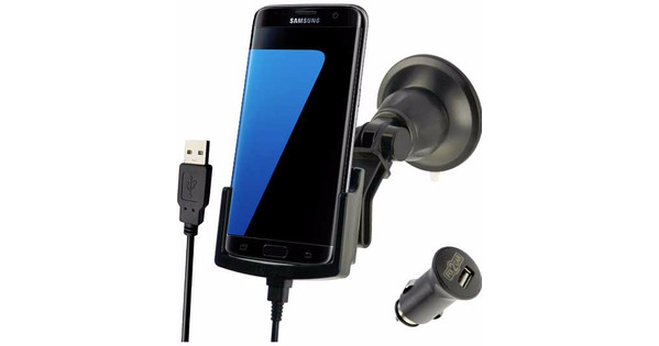 Druif kortademigheid achter Fix2Car Actieve Houder Met Zuignap Samsung Galaxy S7 Edge - Coolblue - Voor  23.59u, morgen in huis