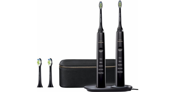 vacuüm ras verband Philips Sonicare DiamondClean HX9394/92 Black - Coolblue - Voor 23.59u,  morgen in huis