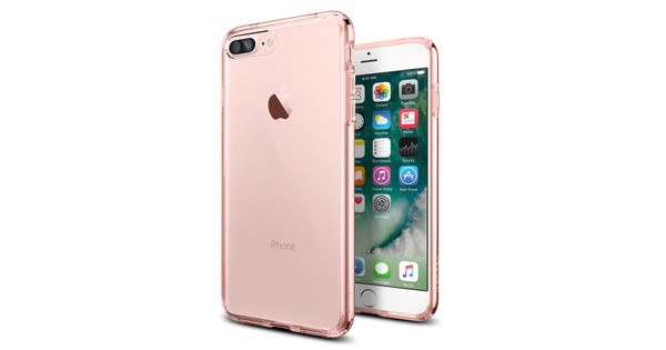als resultaat Meer dan wat dan ook Stijgen Spigen Ultra Hybrid Apple iPhone 7 Plus/8 Plus Rose Gold - Coolblue - Voor  23.59u, morgen in huis