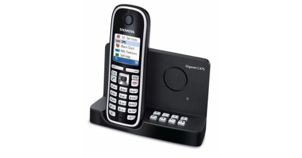 Siemens Gigaset C475 Basisstation mit Netzteil und Telefonkabel Anrufbeantworter