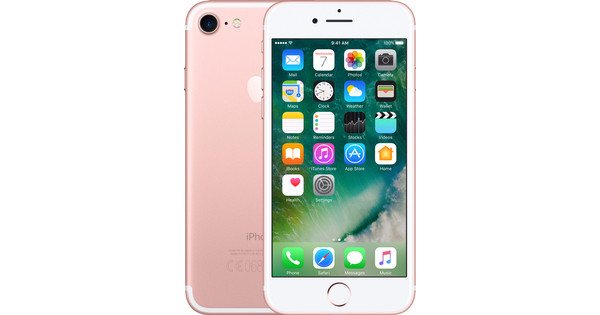 Verantwoordelijk persoon Demon Play spoelen Apple iPhone 7 128 GB Rose Gold Vodafone - Coolblue - Voor 23.59u, morgen  in huis