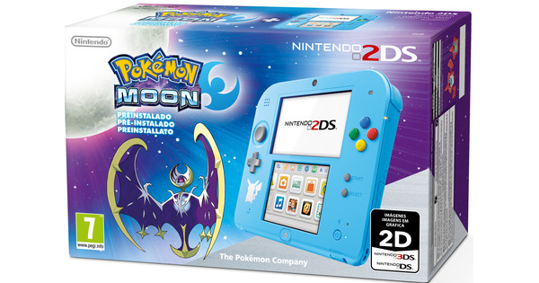 Nintendo 2DS + Pokemon Moon