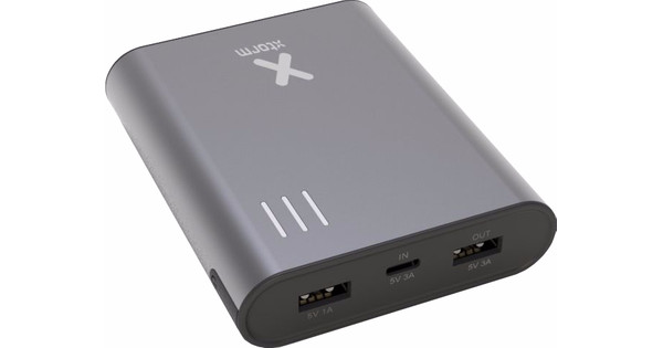 Ounce Neerduwen huis Xtorm (A-Solar) Powerbank Essential 12.000 mAh USB-C Grijs - Coolblue -  Voor 23.59u, morgen in huis