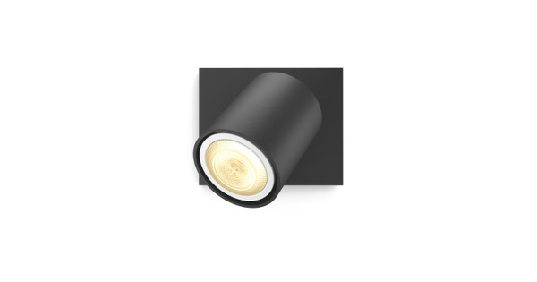 Oprichter Handelsmerk inkt Philips Hue Runner opbouwspot White Ambiance 1-lichts Zwart Bluetooth -  Coolblue - Voor 23.59u, morgen in huis