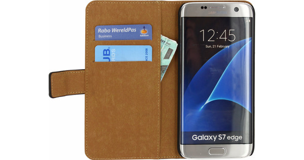 Beperkt astronaut plek Mobilize Classic Wallet Case Samsung Galaxy S7 Edge Zwart - Coolblue - Voor  23.59u, morgen in huis