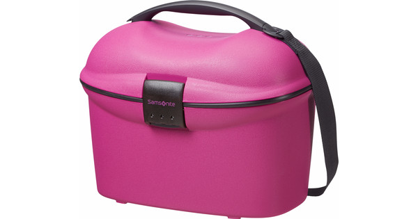 Subsidie buiten gebruik vergelijking Samsonite Cabin Collection Beautycase Strap Fuchsia - Coolblue - Voor  23.59u, morgen in huis