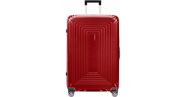 kanaal hek Heiligdom Samsonite Neopulse Spinner 69cm Metalic Red - Coolblue - Voor 23.59u,  morgen in huis