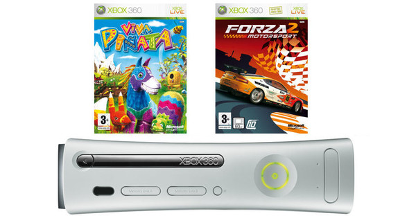 XBOX 360 Bundle Avec Viva Piñata Et Forza Motorsport 2 – Version PAL FR Complète