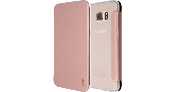 laten vallen driehoek Doorzichtig Artwizz SmartJacket Samsung Galaxy S7 Edge Rose Gold - Coolblue - Voor  23.59u, morgen in huis