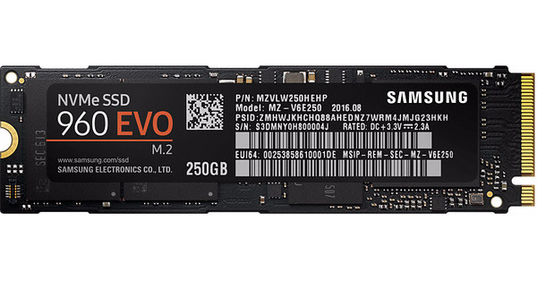 Samsung 960 EVO 250 GB M.2