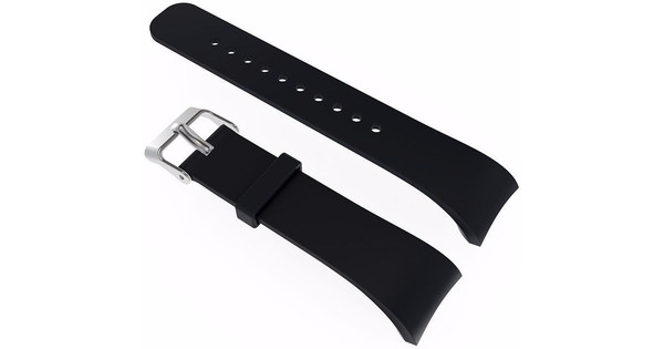 Just in Case Silicone Samsung Gear Fit 2 Watchband Black