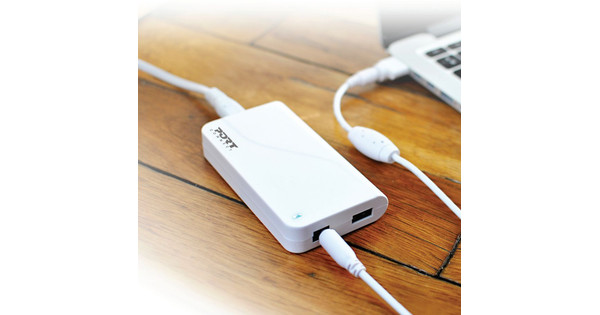 Edelsteen materiaal Zuidwest Port Designs 60W Apple Macbook Power Adapter - Coolblue - Voor 23.59u,  morgen in huis