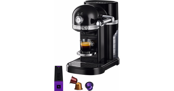 verjaardag In de meeste gevallen Belichamen KitchenAid Nespresso 5KES0503 Onyx Zwart - Coolblue - Voor 23.59u, morgen  in huis