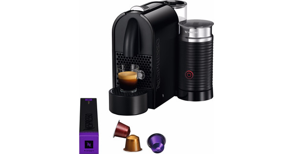 Wegversperring Zending Het begin Magimix Nespresso U & Milk M130 Zwart - Coolblue - Voor 23.59u, morgen in  huis