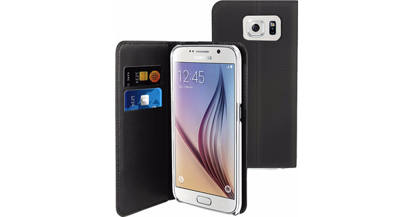 Muvit Wallet Samsung Galaxy S7 Book Case Zwart