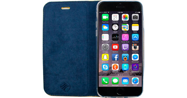 iMoshion Huka Apple iPhone 6/6s Book Case Geel