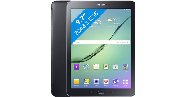 wees onder de indruk Madeliefje Jabeth Wilson Samsung Galaxy Tab S2 9,7 inch 32GB Zwart 2016 - Coolblue - Voor 23.59u,  morgen in huis