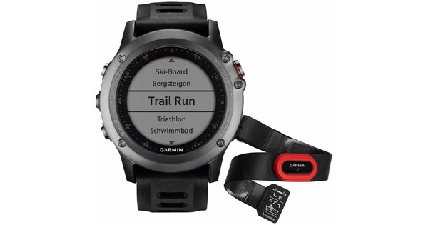 Garmin fenix 3 Performer Bundel Grey - - Voor 23.59u, morgen in huis