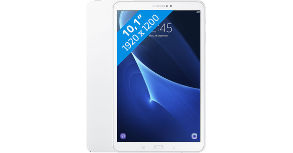 merknaam vlot Druif Samsung Galaxy Tab A 10.1 Wifi 16GB Wit - Coolblue - Voor 23.59u, morgen in  huis