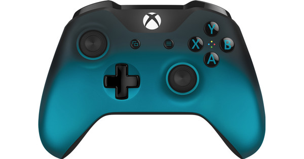 Fraude Bewijs perspectief Microsoft Xbox One S Draadloze Controller Zwart/Blauw - Coolblue - Voor  23.59u, morgen in huis