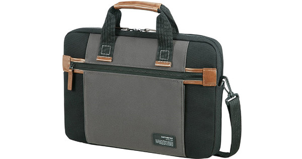 Bijdrager Dank u voor uw hulp verkwistend Samsonite Sideways Laptoptas 13,3'' Zwart/Grijs - Coolblue - Voor 23.59u,  morgen in huis