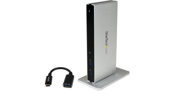 StarTech DVI Dual-monitor dock voor USB-C laptops - Coolblue - Voor 23 ...