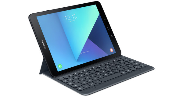 Samsung Galaxy Tab S3 Book Toetsenbord Hoes QWERTY Coolblue - 23.59u, morgen in huis